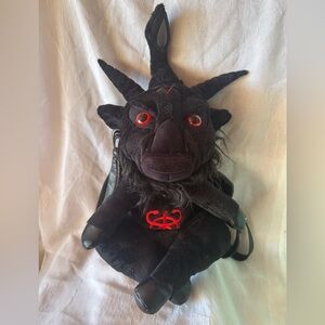 Killstar Plush Baphomet Backpack